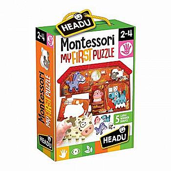 Игра-пазл Монтессори "Ферма", IT20140