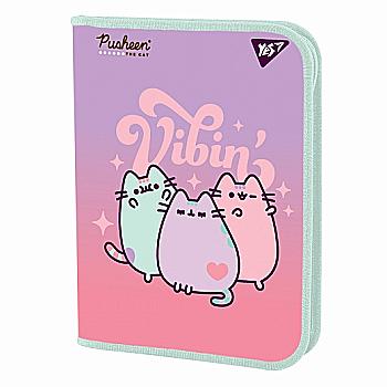 Папка для зошитів пласт. на блискавці В5 "Pusheen", 491965 Yes Папка для зошитів пласт. на блискавці В5 "Pusheen", 491965 Yes