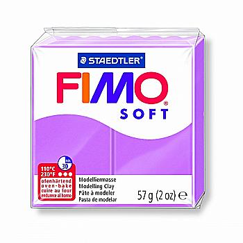 Пластика Soft, Лавандова, 57г, Fimo Пластика Soft, Лавандова, 57г, Fimo