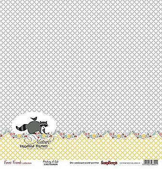 Бумага для скрапбукинга Лесные друзья Лесные друзья, 1 л.