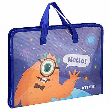 Папка-портфель на блискавці A4, 1 відділ., Jolliers, K19-202 Папка-портфель на блискавці A4, 1 відділ., Jolliers, K19-202