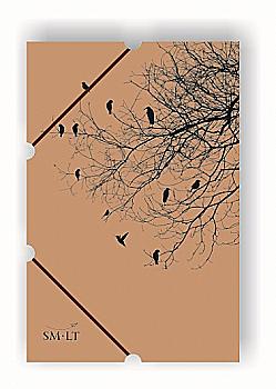 Папка для живопису А4, 235*350 мм, Smiltainis Папка для живопису А4, 235*350 мм, Smiltainis