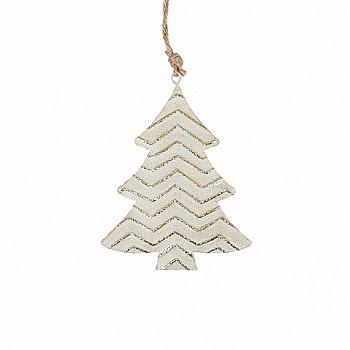 Підвіска метал Ялинка хвиля 11.5*8.8*1.2 см, 107230 Підвіска метал Ялинка хвиля 11.5*8.8*1.2 см, 107230