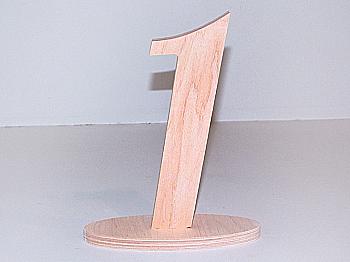 Заготівка Цифра "1" на підставці, 0846 Заготівка Цифра "1" на підставці, 0846