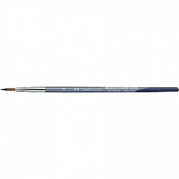 Пензлик синтетика круглий Round brush №4, 281804 Faber-Castell Пензлик синтетика круглий Round brush №4, 281804 Faber-Castell