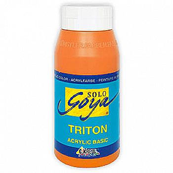 Фарба акрилова глянцева "Solo Goya" Triton 20 мл, охра блискуча світла, KR-17310R Фарба акрилова глянцева "Solo Goya" Triton 20 мл, охра блискуча світла, KR-17310R