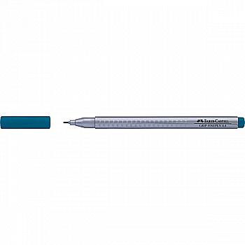 Лінер Grip FinePen 0,4 мм кобальт бірюзовий, 151653 Faber-Castell Лінер Grip FinePen 0,4 мм кобальт бірюзовий, 151653 Faber-Castell