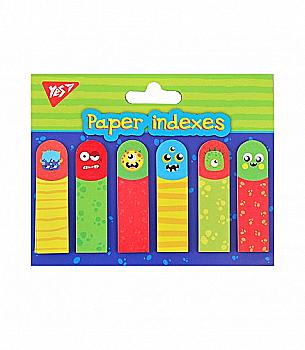 Индексы бумажные "Funny Monsters", 50*15 мм, 120 шт, YES, 170235 Индексы бумажные "Funny Monsters", 50*15 мм, 120 шт, YES, 170235
