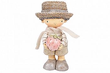 Статуетка декоративна "Луі з ягідкою" 11 см, 831-259