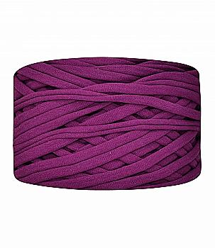 Пряжа трикотажна Bobilon Medium (7-9 мм), сливовий Пряжа трикотажна Bobilon Medium (7-9 мм), сливовий