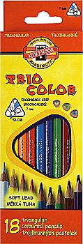 Карандаши 18 цв. Triocolor 3133 KIN, 08207 Карандаши 18 цв. Triocolor 3133 KIN, 08207