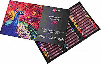 Пастель масляная 36 цв. Santi (353188) Пастель масляная 36 цв. Santi (353188)