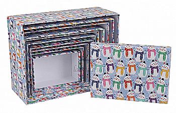 Подарункова коробка новорічна №9, 73-1865