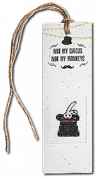 Закладка д/книг з вишивкою хрестиком N-35 ТМ "Luca-S" Закладка д/книг з вишивкою хрестиком N-35 ТМ "Luca-S"