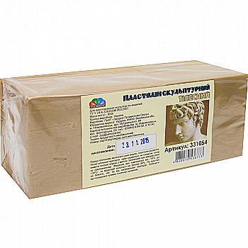 Пластилін ``Скульптурний``, тілесний, 800 г, 402305 Пластилін ``Скульптурний``, тілесний, 800 г, 402305