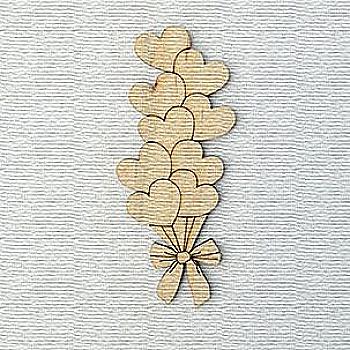 Заготівка дерев`яна Сердечка, 2-052 Заготівка дерев`яна Сердечка, 2-052