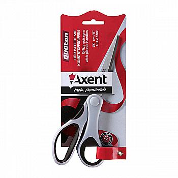 Ножиці 21 см серо-черн Duoton Soft 6302 Axent Ножиці 21 см серо-черн Duoton Soft 6302 Axent