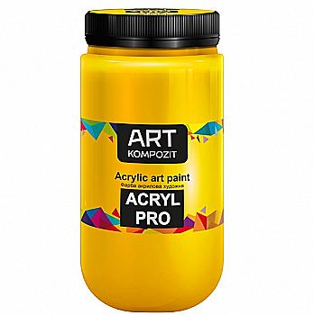 Outlet40 Краска акриловая ART Kompozit 116 желтый основной 1 л
