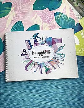 Блокнот Хепібук запису клієнтів, фіолетовий ХЗК0003 Блокнот Хепібук запису клієнтів, фіолетовий ХЗК0003