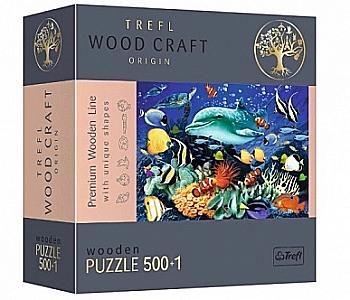 Пазл "501" - Морське життя/Дерев`яні пазли, Trefl, 20153 Пазл "501" - Морське життя/Дерев`яні пазли, Trefl, 20153