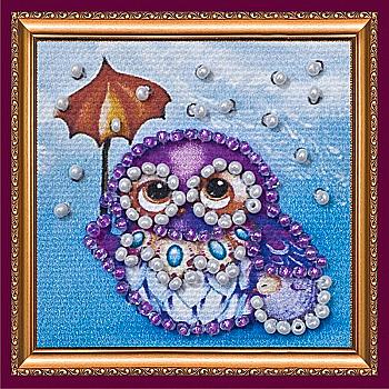 Набір для вишивки бісером "Магніт міні" Совушка-3, AMM-009 Набір для вишивки бісером "Магніт міні" Совушка-3, AMM-009