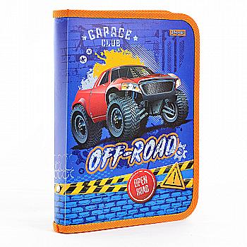 Папка для зошитів пласт. на блискавці B5 "Off-Road", 1 Вересня, 491375 Папка для зошитів пласт. на блискавці B5 "Off-Road", 1 Вересня, 491375
