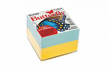 Бумага для заметок 90*90 мм 900 л. желто-голубой 33.29 Бумага для заметок 90*90 мм 900 л. желто-голубой 33.29