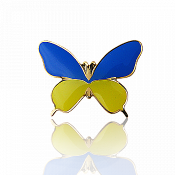 Значок "Метелик" 35*25 мм, арт.005 Значок "Метелик" 35*25 мм, арт.005