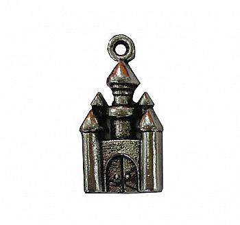 Набір металевих підвісок Казковий замок 19*22 мм, 5шт