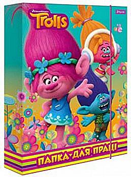 Папка для праці картон А4 "Trolls", 1 Вересня, 491300 Папка для праці картон А4 "Trolls", 1 Вересня, 491300
