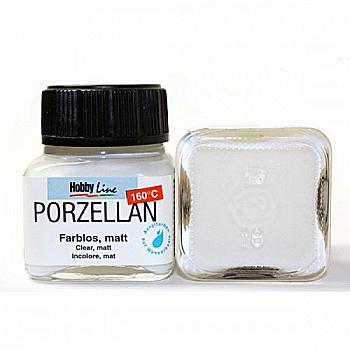 Лак покрывной матовый Porzellan Hobby Line 20 мл на водной основе, 16270 Kreul