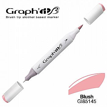 Маркер двухсторонний Brushmarker, Румянец (5145), GI85145 Graph`it Маркер двухсторонний Brushmarker, Румянец (5145), GI85145 Graph`it