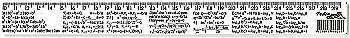 Лінійка 30см, алгебраічні формули (0269) Лінійка 30см, алгебраічні формули (0269)