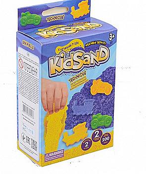 Набір креативної творчості "Кінетичний пісок" KidSand" 200 г (16), KS-05-01U,02U,03U...08U Набір креативної творчості "Кінетичний пісок" KidSand" 200 г (16), KS-05-01U,02U,03U...08U