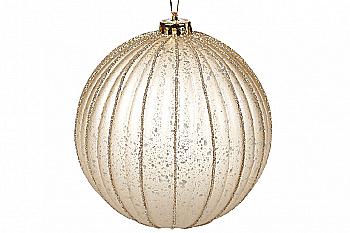 Куля ялинкова 15 см, золото антік, 898-131