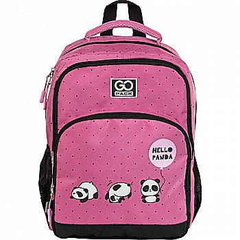 Рюкзак школьный GoPack Education 113-2 Hello panda, GO21-113M-2 Рюкзак школьный GoPack Education 113-2 Hello panda, GO21-113M-2