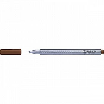 Лінер Grip FinePen 0,4 мм світла охра, 151680 Faber-Castell Лінер Grip FinePen 0,4 мм світла охра, 151680 Faber-Castell