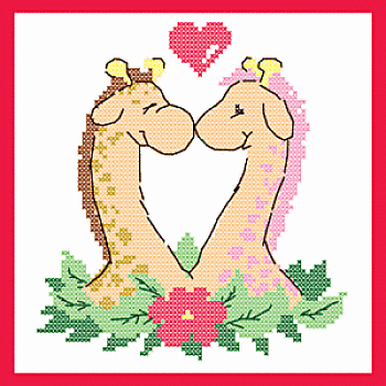 Канва с нанесенным рисунком 15*15 см, РТ 067