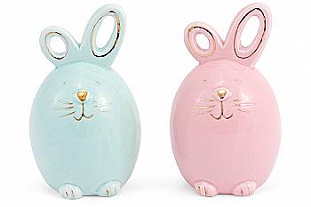 Набор для специй "Зайка" 9,8 см, розовый и мята, 945-233