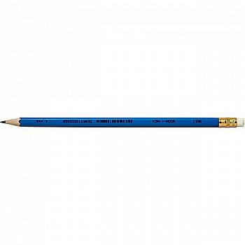 Олівець графітний НВ, гумка, 1396-1 Олівець графітний НВ, гумка, 1396-1