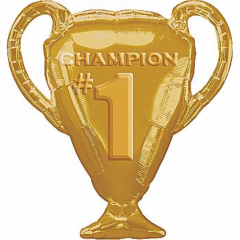 Куля повітряна Фігура "Кубок чемпіона" золото, 3207-1087 Куля повітряна Фігура "Кубок чемпіона" золото, 3207-1087