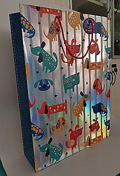 Пакет паперовий 30*40*17 см, диз. GB-21345, СПК481