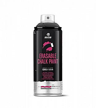 Аэрозольная краска на меловой основе MTN PRO Erasable Chalk Paint WB 400 мл, чёрный, EX014PC9011W Аэрозольная краска на меловой основе MTN PRO Erasable Chalk Paint WB 400 мл, чёрный, EX014PC9011W