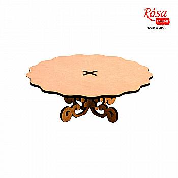 Тортовница круглая, МДФ, 30*30*18,6 см, Rosa Talent