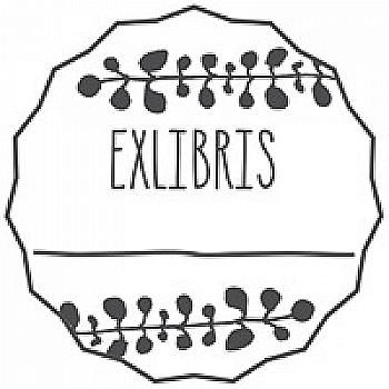 Штамп дерев`яний d=3,5 см "Exlibris", WE8004 ТМ "Woodies" Штамп дерев`яний d=3,5 см "Exlibris", WE8004 ТМ "Woodies"