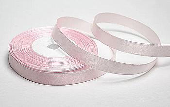 Лента атлас 12 мм-23 м, 77, розовая