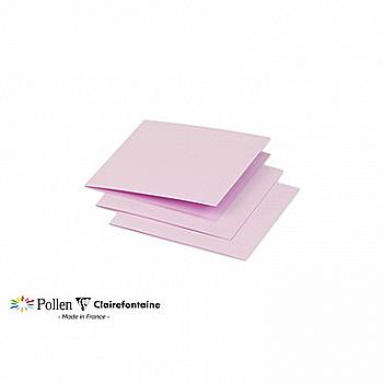 Заготовка для открыток сложенная Pollen 116*116 мм/210 г, Dragee pink, Розовое драже, 16133C Clairefontaine Заготовка для открыток сложенная Pollen 116*116 мм/210 г, Dragee pink, Розовое драже, 16133C Clairefontaine
