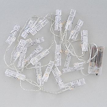Гірлянда - прищіпка на 20 лампочок, 973389