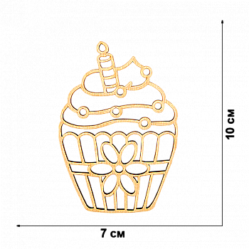 Заготовка деревянная для декорирования, FLC-375