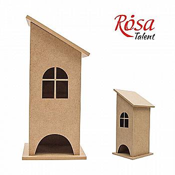 Заготовка Чайный домик (скошенная крыша) 10*10*26 см, МДФ, 2862104 Rosa Talent Заготовка Чайный домик (скошенная крыша) 10*10*26 см, МДФ, 2862104 Rosa Talent
